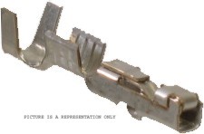 Female GT 150 Tin Plated Terminal, Cable Range 1.00 - 0.75 mm2, Cable Insulation Range 2.25 - 1.70 mm