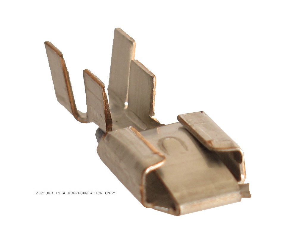 56 Series Female Tin Plated Terminal Cable Insulation Range 3.65-3.49mm