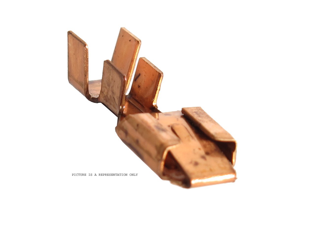 56 Series Female Unplated Terminal Cable Insulation Range 3.65-3.49mm