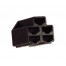 5 Way Black 56 Series Unsealed Female Connector 2